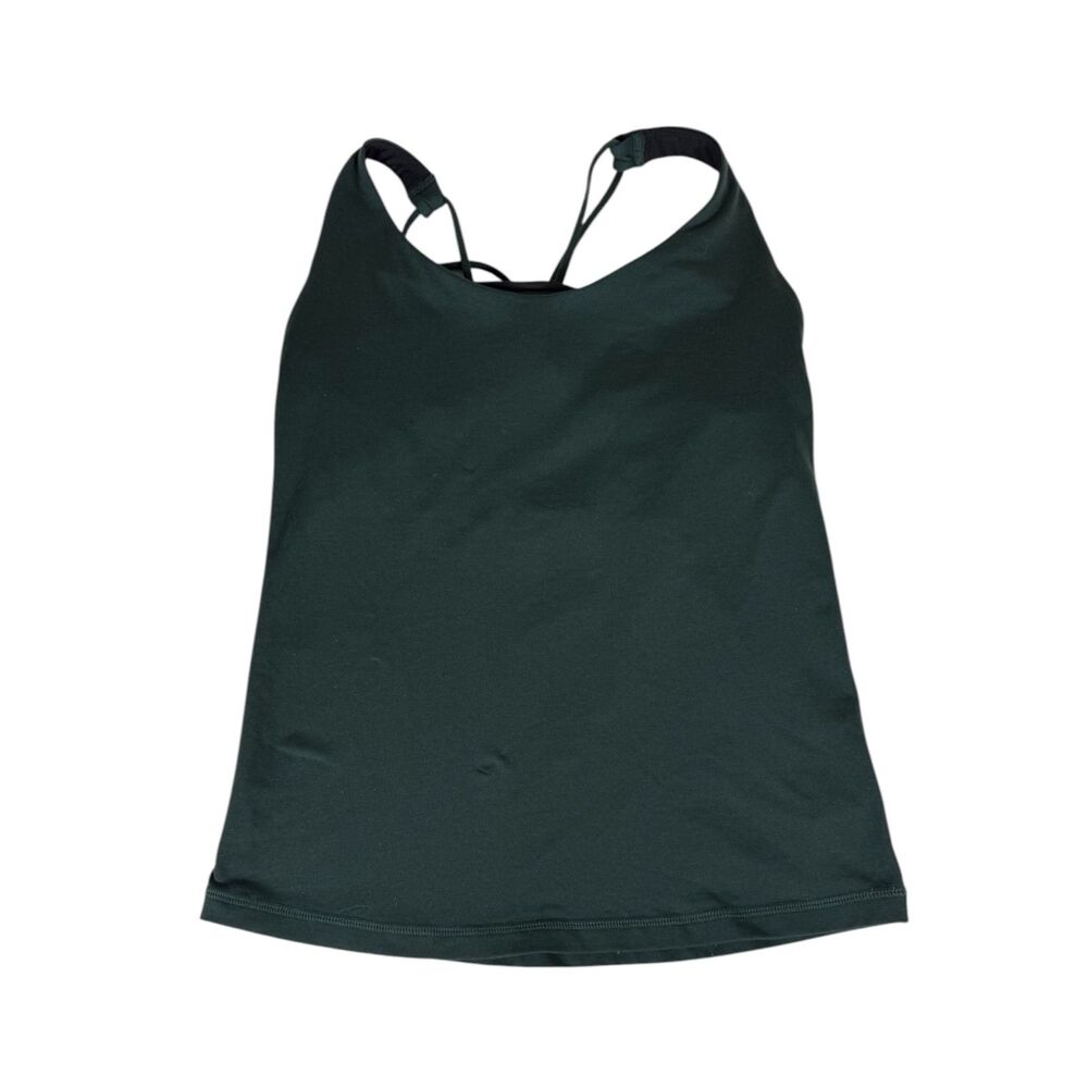 PrAna Green Round The Clock Tank Top Size Medium